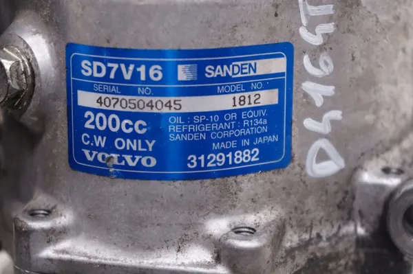 A/C Kompressori Volvo C30 S40 II V50 D4164T 31291882 image 8