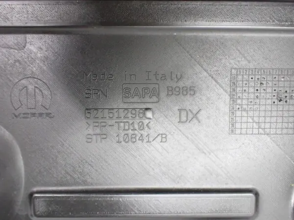 OEM 52151298 Oikea Alustansuoja Fiat 500:lle image 4