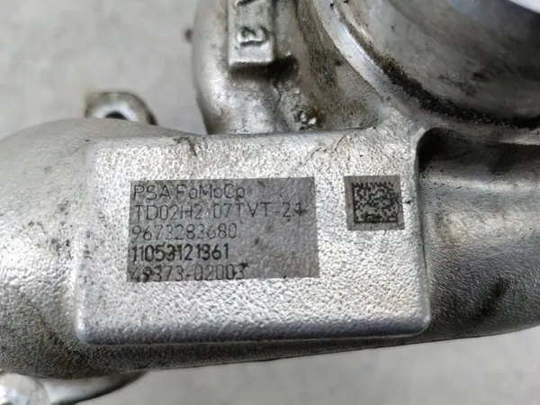 Turbocompresor con Colector Peugeot 207 1.6 HDI image 2