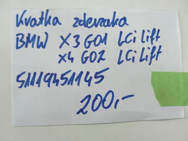 Front Bumper Grille BMW X3 G01 X4 G02 LCI 51119451145 image 9