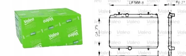Valeo 734338 Motor Kylsystem Kylare image 3