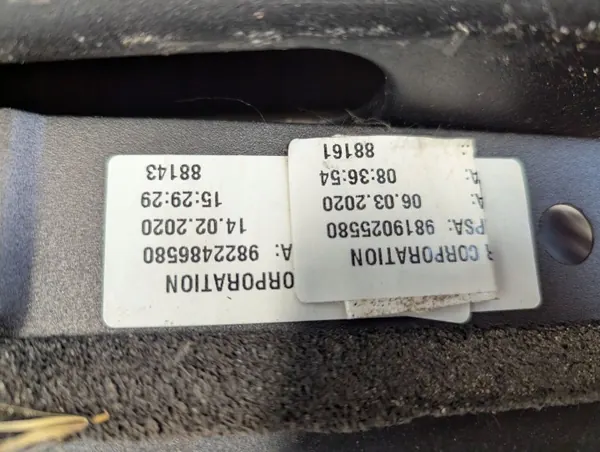 Parede divisória OEM 9819025580 para Opel Combo E 2018-2026 image 10