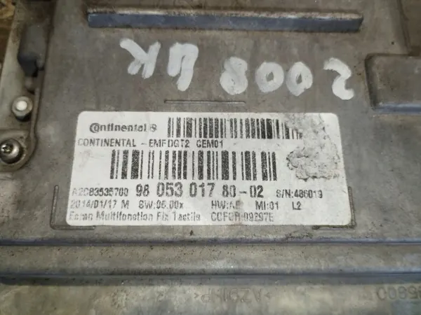 Ecrã navegação Peugeot 208 OEM 9805301780 - Usado image 3