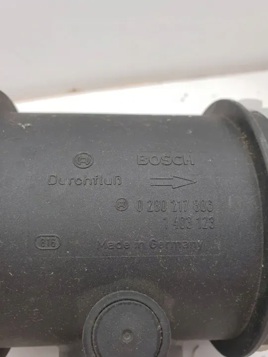 Sensor de fluxo de ar BMW OEM 0280217806 Usado image 6