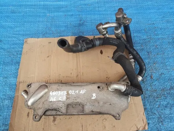 Oljekylare Audi A6 C7 3.0 TDI OEM 4G0317021G image 2