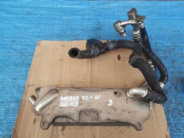 Oljekylare Audi A6 C7 3.0 TDI OEM 4G0317021G image 3