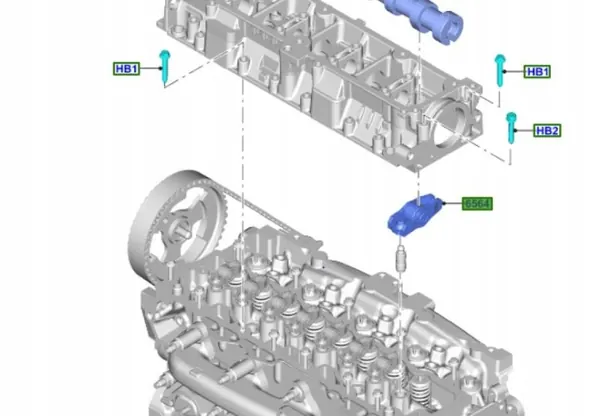 Leva comando motore Ford OEM 1145958 image 2