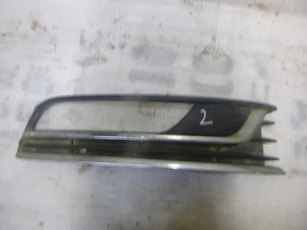 Griglia paraurti destra VW Passat B7 Cromata 3AA853666A image 4