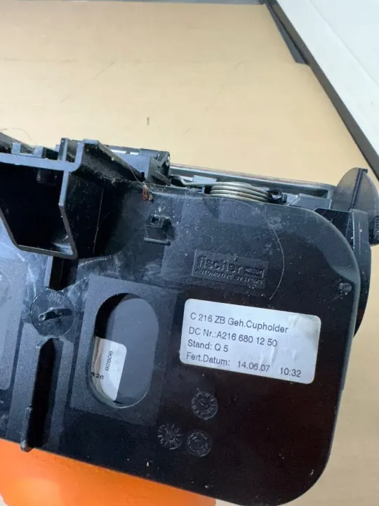 Rangement console Mercedes CL W216 OEM A2166801250 image 7