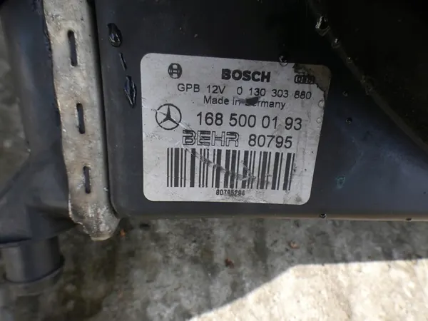 Kylfläkt Mercedes W168 1.4 Komplett image 2