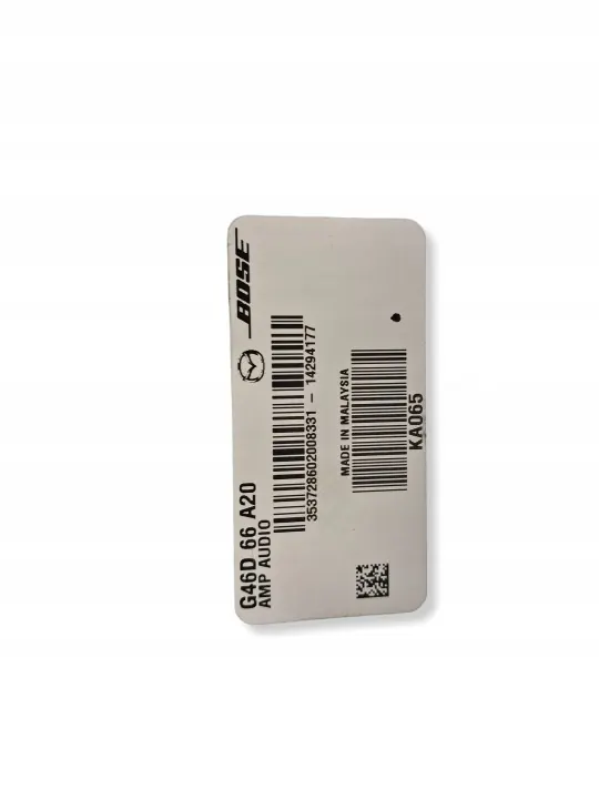 Mazda OE Audio-Verstärker OEM G46D66A20 - Gebraucht image 3