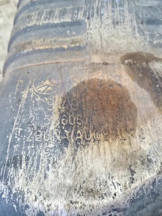 Mercedes Pakoputken Vaimennin OEM 1294910001 500SL image 5