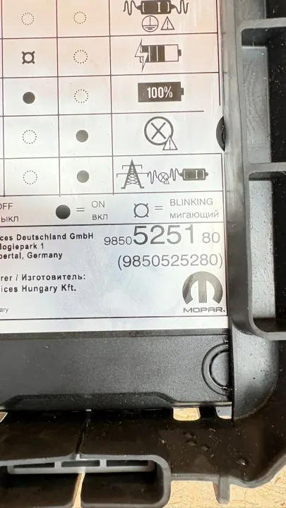 Netstroomkabel Peugeot Citroen OEM 9850525180 image 3