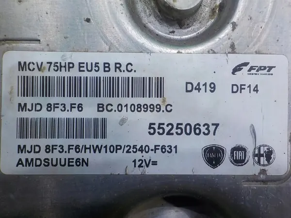 PEUGEOT BIPPER 1.3 HDI Motorstyrningsenhet 55250637 image 6