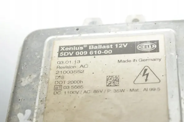 Phare xenon gauche OEM 21003552 BMW X6 E71/E72 image 4