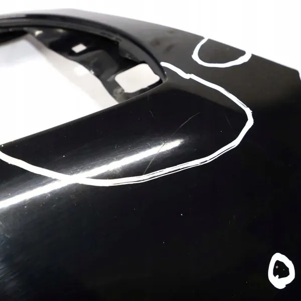 BMW E46 Kombi Motorhuv Schwarz II image 10