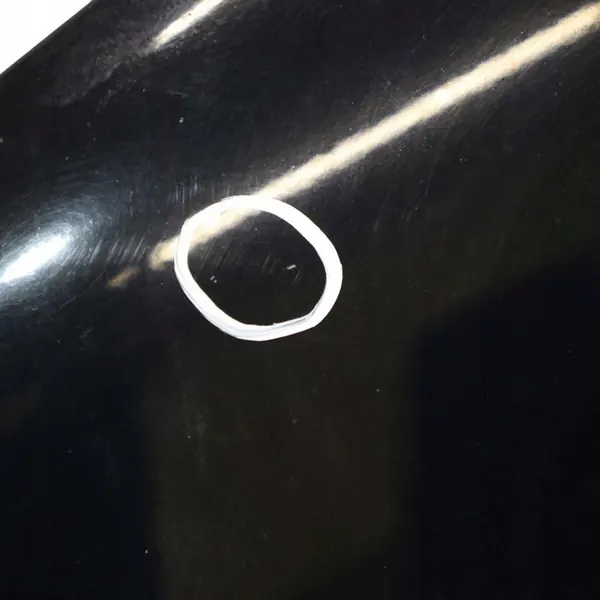 BMW E46 Kombi Motorhuv Schwarz II image 4