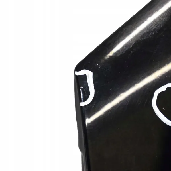 BMW E46 Kombi Motorhuv Schwarz II image 5