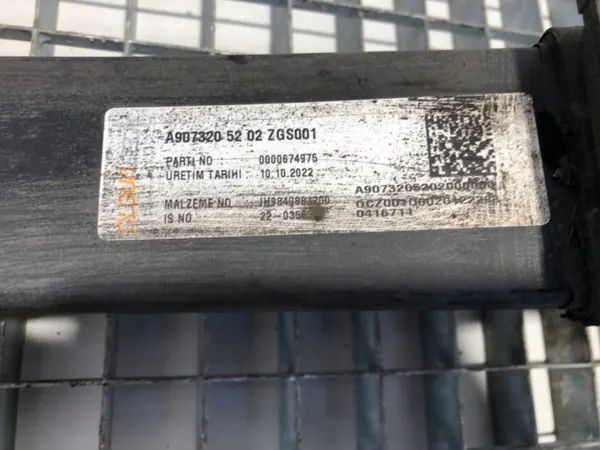 OEM A9073205202 takaoikea jousi Mercedes Sprinterille image 6