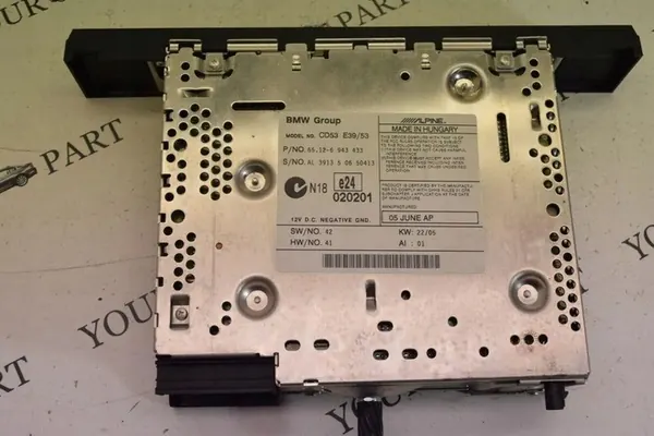 Cambiador CD BMW X5 (E53) 6943433 image 4