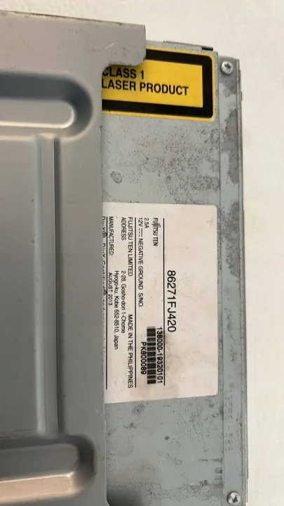 Monitor Ecrã Subaru XV OEM 86271FJ420 image 3