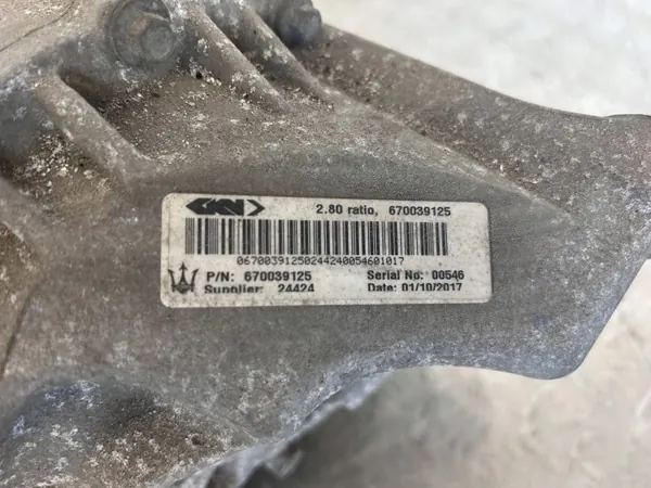 Maserati Ghibli Hinterachsdifferential OEM 670039125 image 10