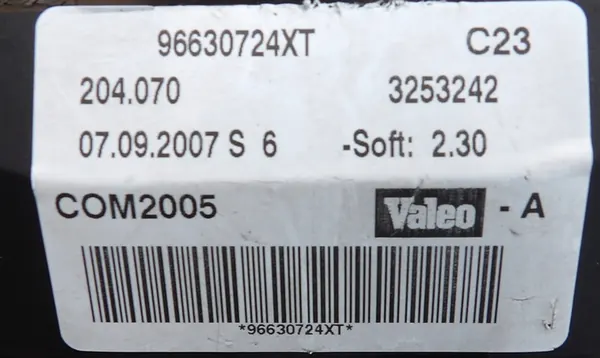 PEUGEOT 207 Combinatieschakelaar + Band 96630724XT image 3