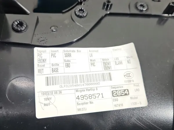 OEM IMPRK1552544 Revestimento Porta Traseira Esquerda image 5
