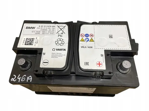 AGM START-STOP Accu 12V 70AH 720A BMW 2022 OEM image 2