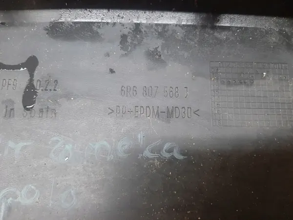 Bakspoiler Diffusor VW Polo 6R GTI 09-13 OEM image 8