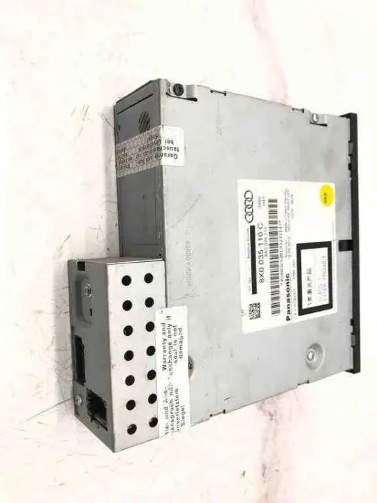 Leitor de CD Audi OE usado OEM 8X0035110 image 3