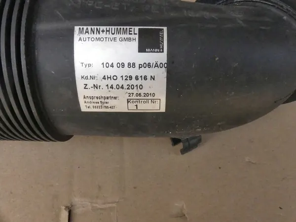 Audi Luftrohr 4H0129616M image 2
