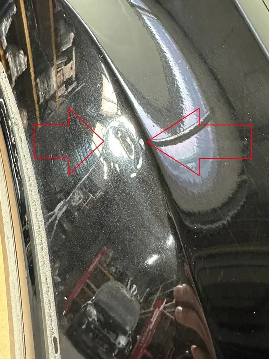 Fram höger skärm Mercedes ML W164 6.3 AMG image 3