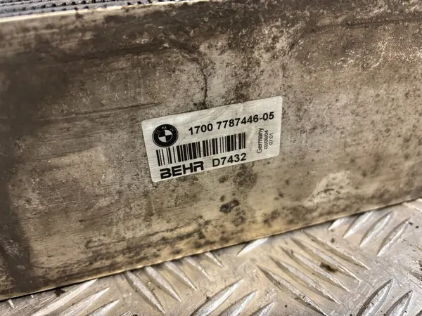 Intercooler BMW 5 E60 E61 M57 7787446 image 9