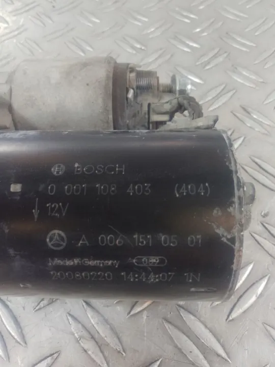 Motor de arranque Mercedes CLS W219 04-10 3.0 CGI A0061510501 image 2