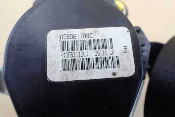 Dodge Journey I 2.0 CRD 09- Turvavyö OEM 608067700C image 4