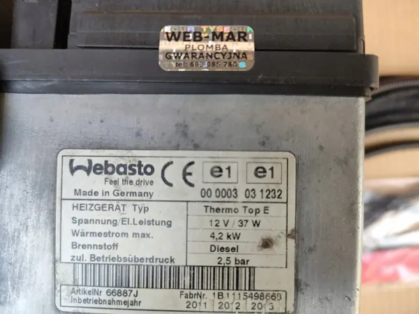 Webasto Golf VI Pilot - OEM webasto Golf VI golf 6 image 8