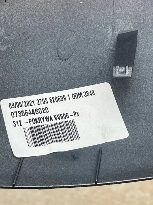 Oikea peilikotelo Fiat 500 VR695 image 2