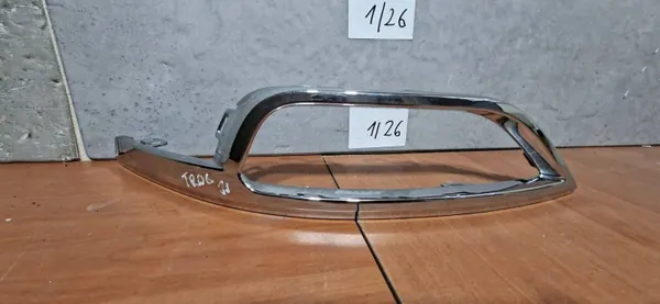 VW T-Roc Stötfångarstrimma Bak Höger Svart OEM 2GA807834A image 2