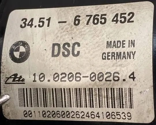 Pompe de contrôle ABS BMW 3 E46 1.8 16V 6765452 image 4