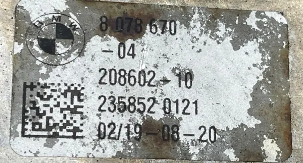 BMW X5/X6 Punta de escape derecha OEM 8078670 19.08.20 image 4