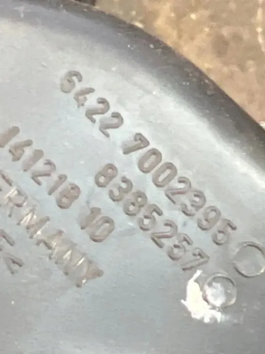 BMW 7er Konsole Lufteinlass OEM 8385257 image 4