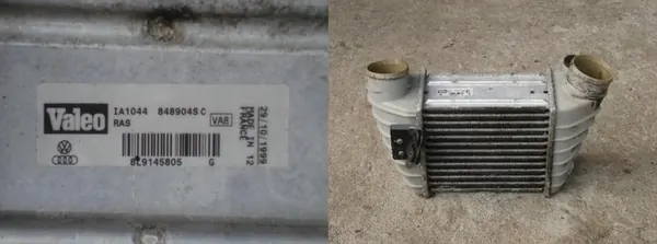 Intercooler Izquierdo AUDI S3 8L TT 8N 1.8 Turbo 8L9145805G image 2