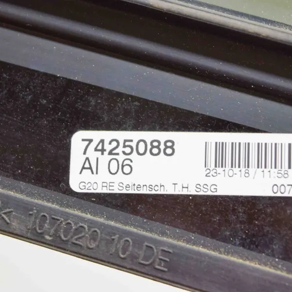 Ventana Trasera Izquierda OEM 43R011006 BMW 3 Touring G21 image 3