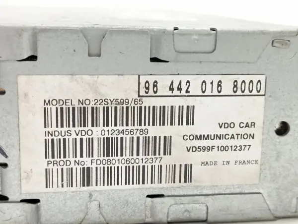 OEM 964420168000 Mudador CD para Citroën C5 III 2.2L image 4