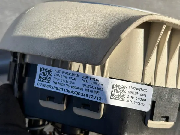 Fiat 500 Fahrerairbag OEM 7354528820 - Gebraucht image 4