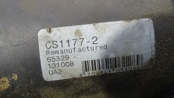Motor de arranque Peugeot 307 2.0 HDI CS1177-2 image 3