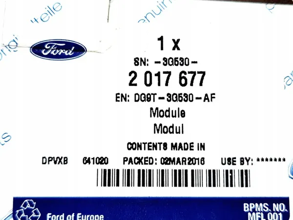 Ford Rattvärmarmodul DG9T-14B561-AC image 5