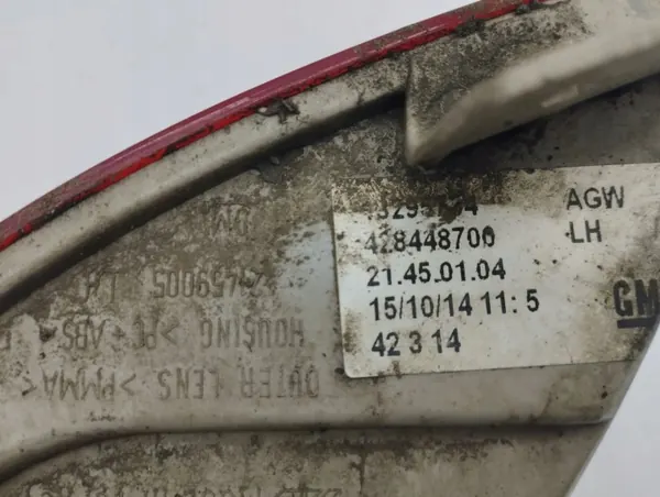 Luz trasera antiniebla izquierda/derecha OEM 428448700 Opel Zafira C image 9