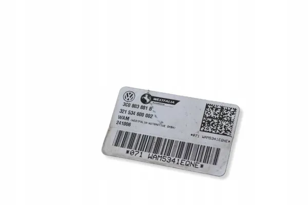 Peräkärkikytkin VW Passat B6 OEM 3C0803881B image 8